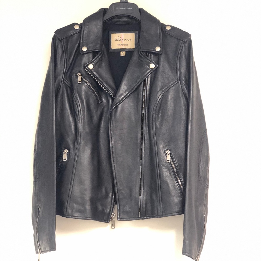 🔥Wilson Vintage Leather Jacket